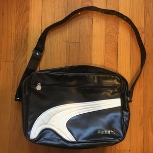 Vintage Puma Leather Bag
